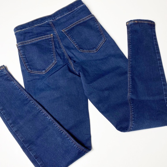 TOPSHOP Joni High Waist Indigo Skinny Jean… - Picture 5 of 5